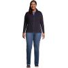 Lands’ End Women’s Thermacheck 100 Fleece Jacket(True Navy)