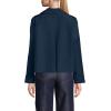 Lands’ End Women’s Trench Jacket(Navy)