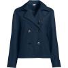 Lands’ End Women’s Trench Jacket(Navy)