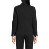 Lands’ End Women’s Two Button Ponte Blazer(Black)
