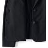 Lands’ End Women’s Two Button Ponte Blazer(Black)