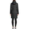 Lands’ End Women’s Ultralight Packable Long Down Coat(Black)
