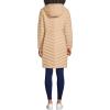 Lands’ End Women’s Ultralight Packable Long Down Coat(Champagne Shine)