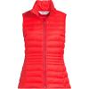 Lands’ End Women’s Wanderweight Packable Ultralight Down Vest(Bright Cherry)