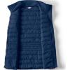 Lands’ End Women’s Wanderweight Packable Ultralight Down Vest(Deep Sea Navy)