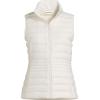 Lands’ End Women’s Wanderweight Packable Ultralight Down Vest(Ivory)