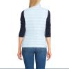 Lands’ End Women’s Wanderweight Packable Ultralight Down Vest(Soft Ice Blue)
