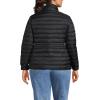 Lands’ End Women’s Wanderweight Ultralight Packable Down Jacket(Black)