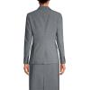 Lands’ End Women’s Washable Wool Two Button Traditional Blazer(Light Charcoal)