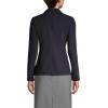 Lands’ End Women’s Washable Wool Two Button Traditional Blazer(True Navy)