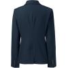 Lands’ End Women’s Washable Wool Two Button Traditional Blazer(True Navy)