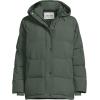 Lands’ End Women’s Wide Channel 600 Down Puffer Jacket(Evening Forest)