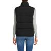 Lands’ End Women’s Wide Channel 600 Down Puffer Vest(Black)
