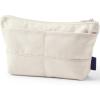 Lands’ End Zipper Canvas Pouch(Natural/Natural)