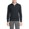 imageLands End Bedford Rib Quarter Zip Pullover SweaterDark Charcoal Heather