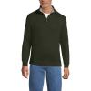 Lands’ End Bedford Rib Quarter Zip Pullover Sweater(Havana Brown)