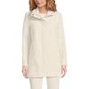 Lands’ End Boucle Fleece Coat(Ivory Latte)