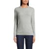 Lands’ End Cashmere Sweater(Gray/Black Donegal)