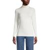 Lands’ End Lightweight Jersey Long Sleeve Turtleneck(Ivory)