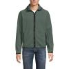 Lands’ End Men’s Anyweather Fleece Hooded Full Zip Jacket(Spruce)