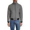 Lands’ End Men’s Classic Squall Waterproof Insulated Jacket(Arctic Gray)