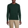 Lands’ End Men’s Fine Gauge Cashmere Sweater(Dark Pine Green)
