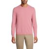 Lands’ End Men’s Fine Gauge Cashmere Sweater(Dark Shadow Pink)