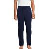Lands’ End Men’s Flannel Pajama Pants(Deep Sea Navy)