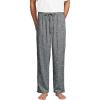 Lands’ End Men’s Flannel Pajama Pants(Gray Heather Skiers)