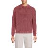 Lands’ End Men’s Long Sleeve Garment Dyed Sweater(Dark Saffron)