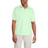 Lands’ End Men’s Short Sleeve American-Grown Supima Cotton Polo Shirt(Icy Mint Green)
