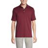 Lands’ End Men’s Short Sleeve American-Grown Supima Cotton Polo Shirt(Rich Burgundy)