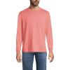 Lands’ End Men’s Super-T Long Sleeve T-Shirt(Coral Clay)