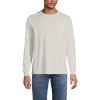 Lands’ End Men’s Super-T Long Sleeve T-Shirt(Light Stone)