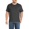 Lands’ End Men’s Super-T Short Sleeve T-Shirt with Pocket(Dark Charcoal Heather)