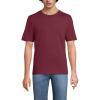 Lands’ End Men’s Super-T Short Sleeve T-Shirt(Rich Burgundy Heather)