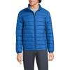 Lands’ End Men’s Wanderweight Ultralight Packable Down Jacket(Evening Cobalt Heather)