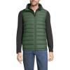 Lands’ End Men’s Wanderweight Ultralight Packable Down Vest(Estate Green Heather)