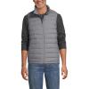 Lands’ End Men’s Wanderweight Ultralight Packable Down Vest(Mica Heather)