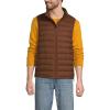 Lands’ End Men’s Wanderweight Ultralight Packable Down Vest(Warm Cinnamon)