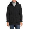 Lands’ End Men’s Waterproof Squall Parka(Black)