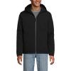 Lands’ End Men’s Weatherproof Reversible Hooded Jacket(Black/Radiant Navy)