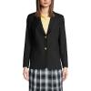 Lands’ End School Uniform Women’s Hopsack Blazer(Black)