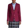 Lands’ End School Uniform Women’s Hopsack Blazer(Burgundy)