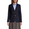 Lands’ End School Uniform Women’s Hopsack Blazer(Deep Navy)