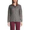 Lands’ End School Uniform Women’s’ ThermoPlume Jacket(Arctic Gray)