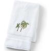 Lands’ End Seasonal Embroidered Festive Tree Bath- Hand Towel(Palm Trees)