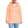 Lands’ End Squall Packable Waterproof Raincoat(Peach Sorbet)