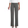 Lands’ End Starfish Mid Rise Straight Leg Pants(Charcoal Heather)