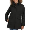 Lands’ End Women’s 3-in-1 Systems Jacket with Removable Puffer Vest(Black)